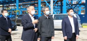 抓项目建设，，，，，，，促经济生长——苏州市委副书记朱民调研918博天娱乐官网首页集团